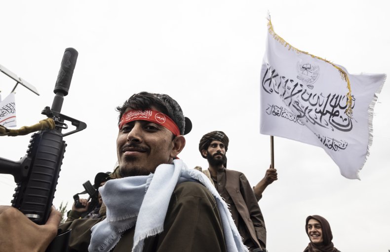 Taliban celebration