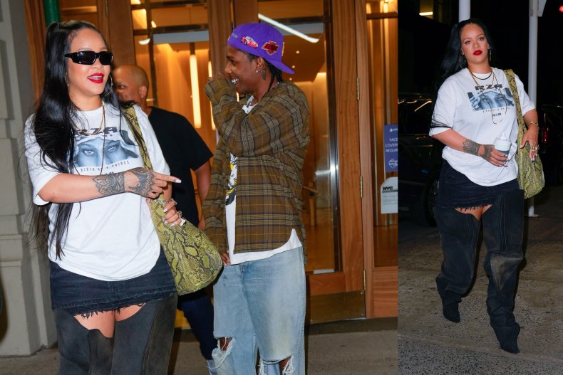 Rihanna et A$AP Rocky à New York