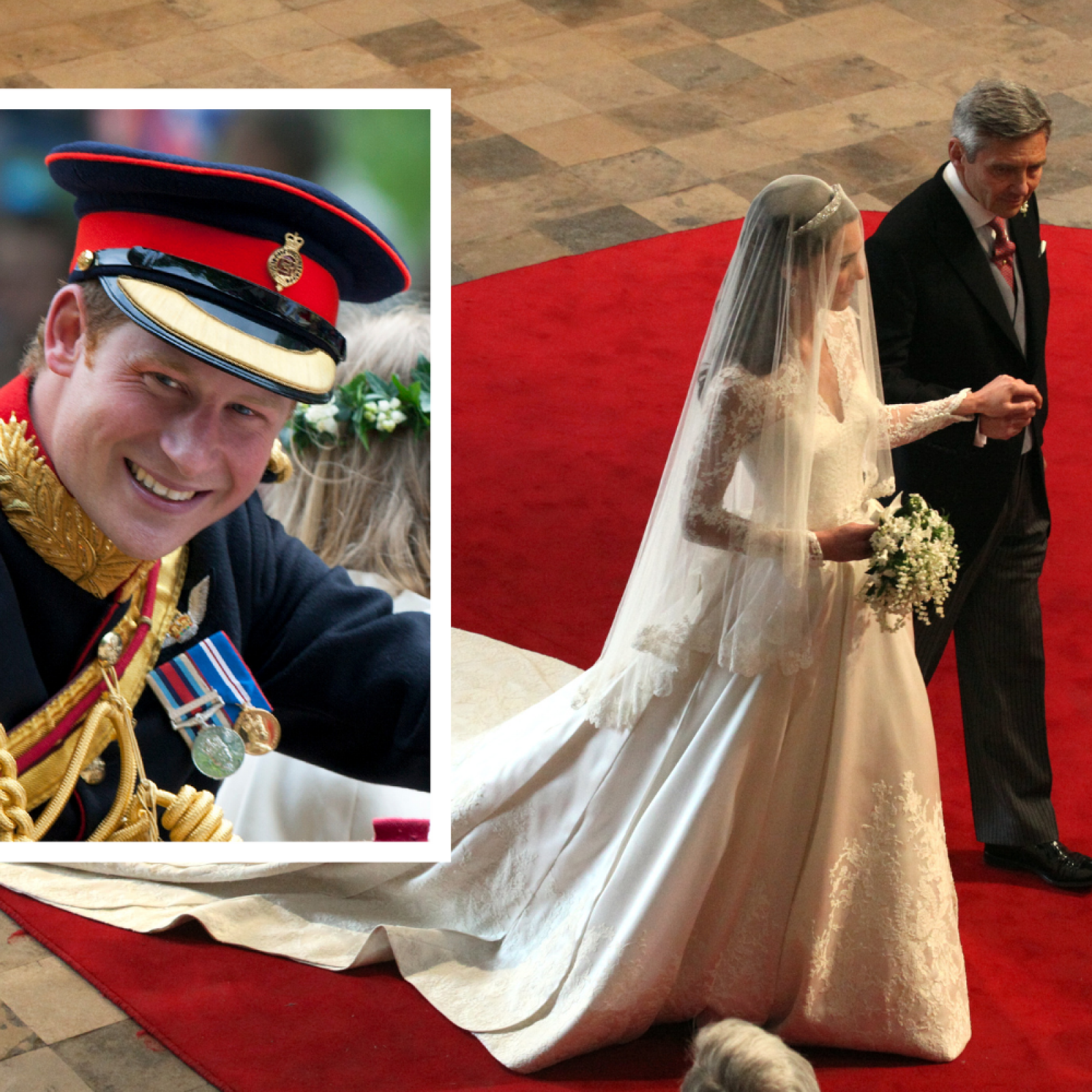 Prince Harry's Reaction to Kate Middleton at Royal Wedding Goes Viral