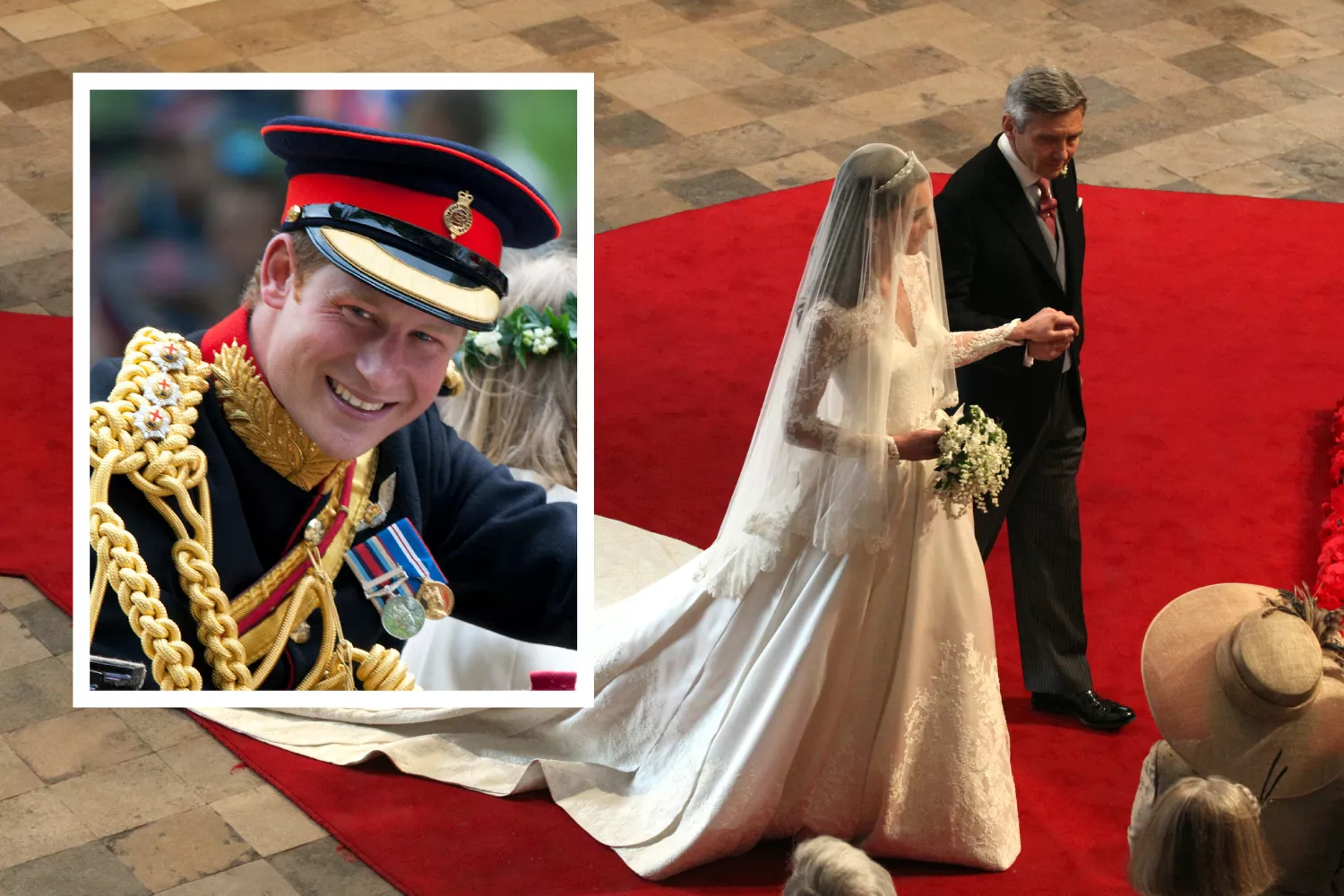 Prince Harry's Reaction to Kate Middleton at Royal Wedding Goes Viral