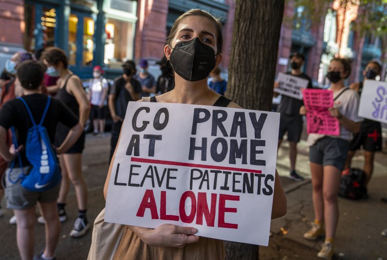 Pro-Abortion Demonstration