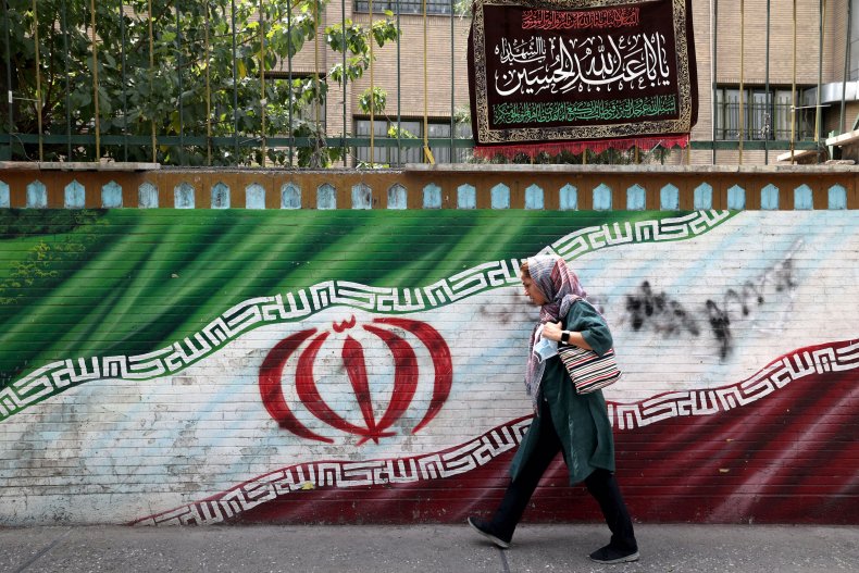 Iran mural