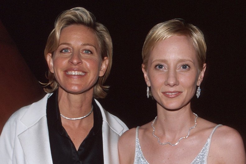 Ellen DeGeneres and Anne Heche
