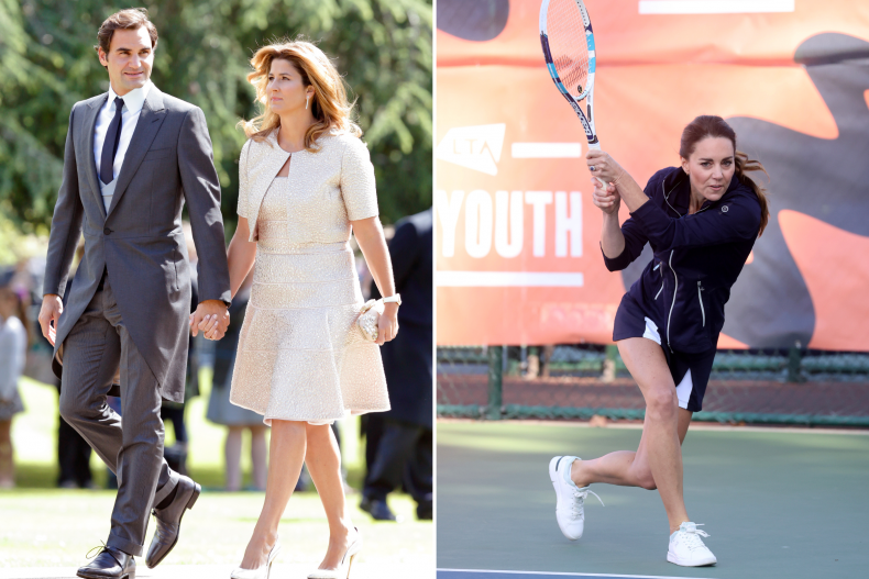 Kate Middleton and Roger Federer Friendship