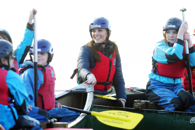 Kate Middleton Kayaking 