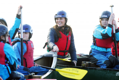 Kate Middleton kayaking 