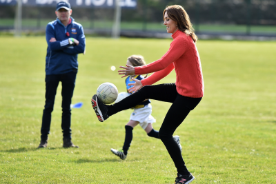 Kate Middleton Gaelic Football