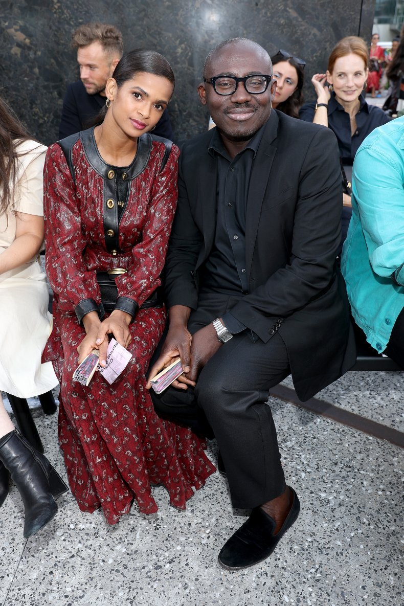 Ramla Ali and British Vogue editor 