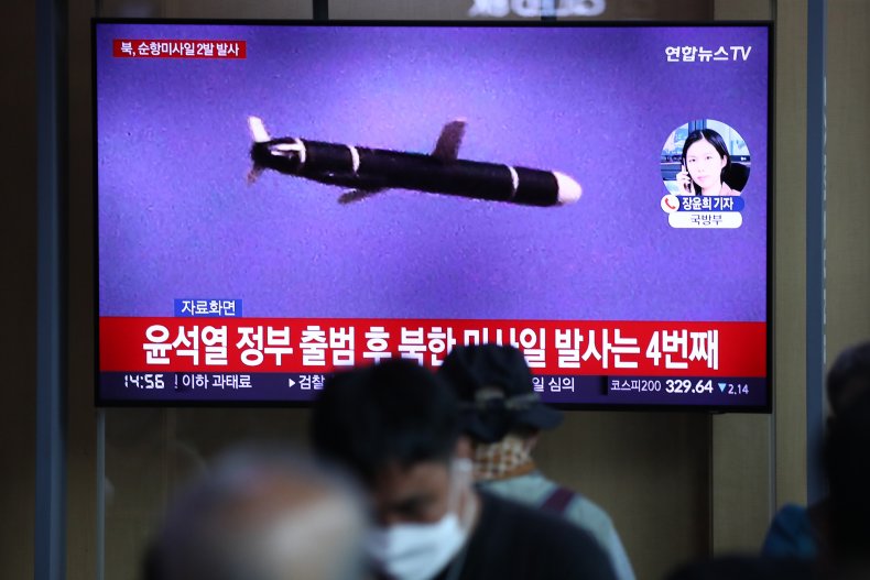 North Korea Conducts Missile Test-Fire: South