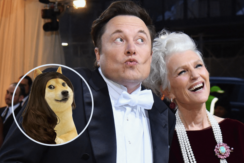Elon Musk and Maye Musk sad