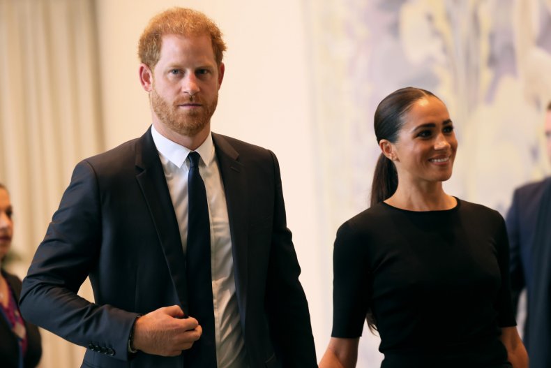 Prince Harry and Megan Markle at UN