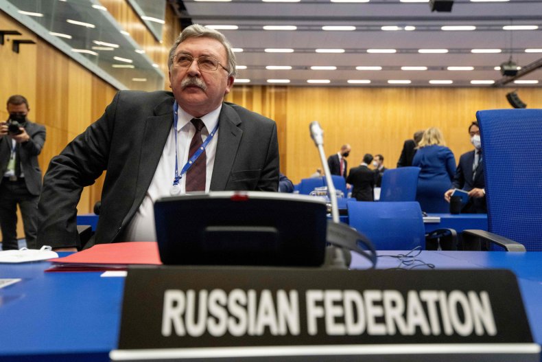 Russia, Ambassador, Mikhail, Ulyanov, at, IAEA