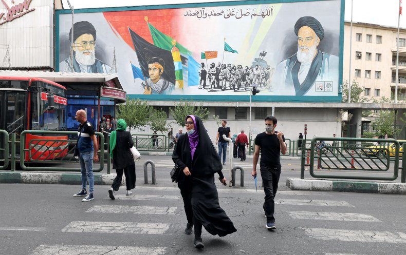 Tehran billboard