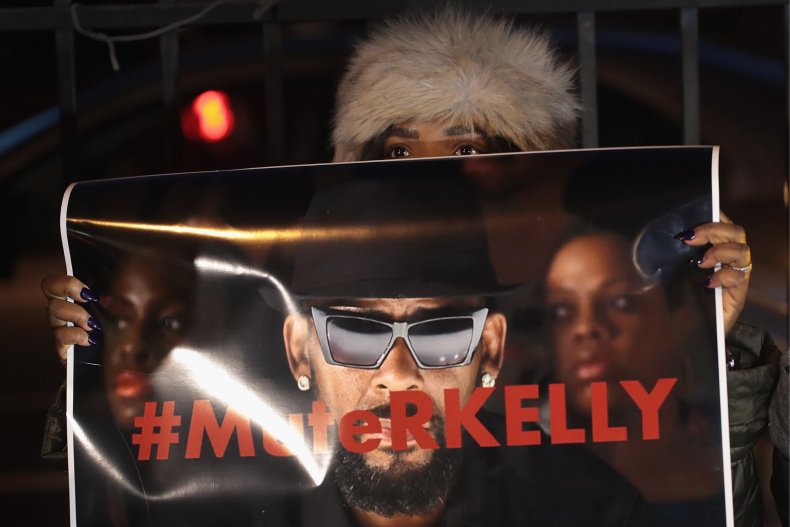 R. Kelly protestors