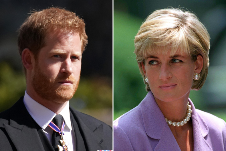 Prince Harry and Princess Diana U.S. Relocation