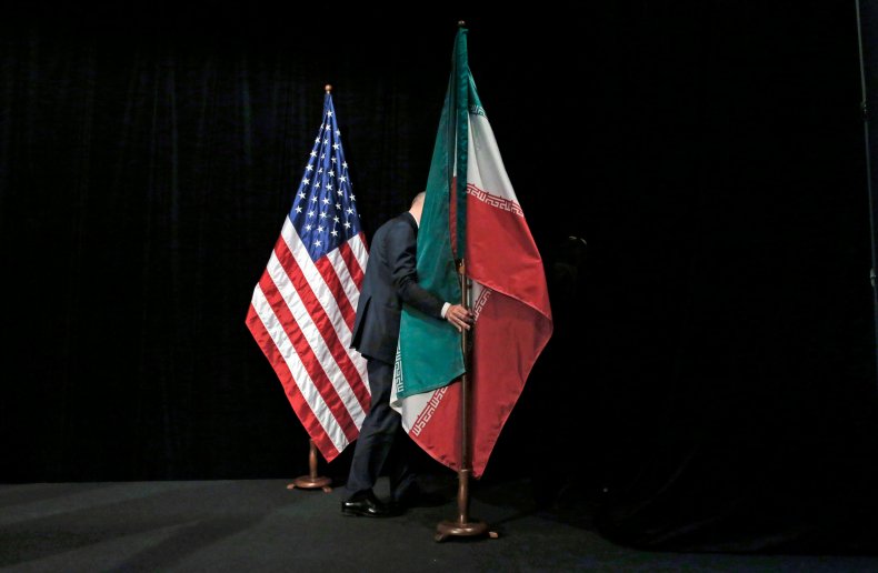 Iran, US, flags, JCPOA, reached, July, 2015