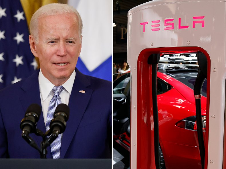 Joe Biden and Tesla 