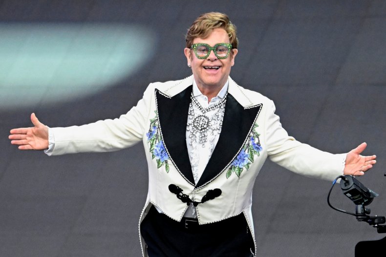 Britney Spears' collaborator Elton John