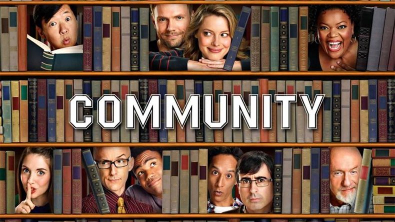 Cast of Community on NBC