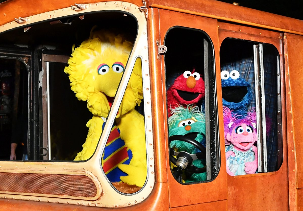 "Sesame Street" characters seen in NYC