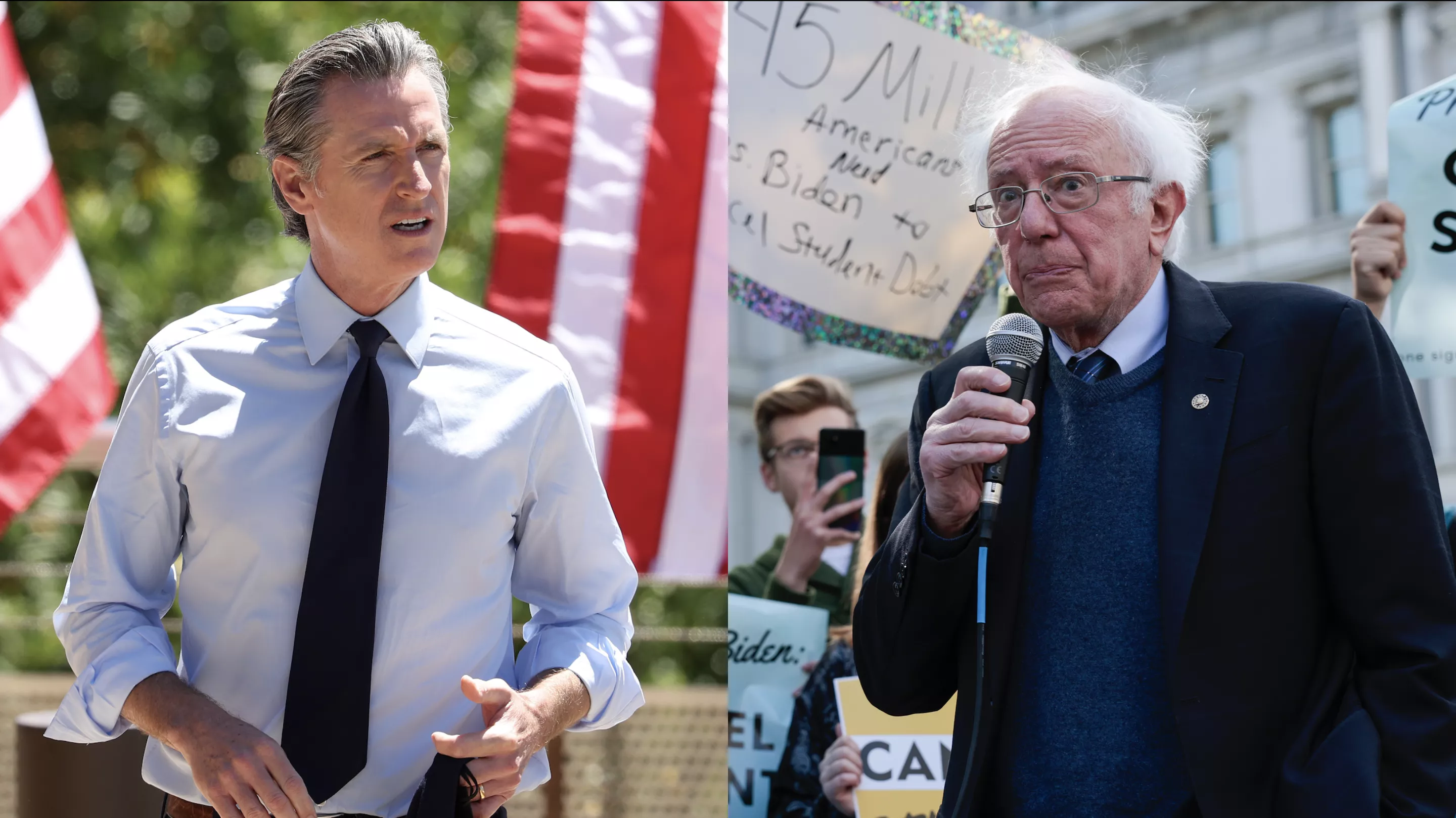 Bernie Sanders, Gavin Newsom Tied to Replace Biden in 2024: Poll - Vimarsana News