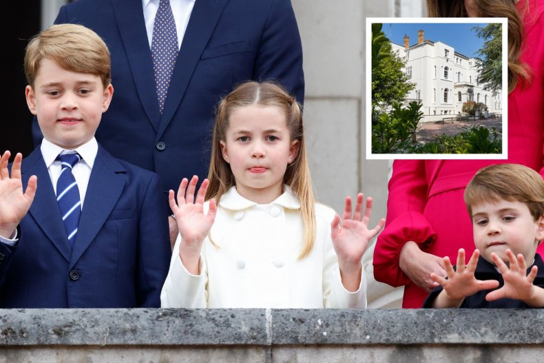 George, Charlotte and Louis Cambridge