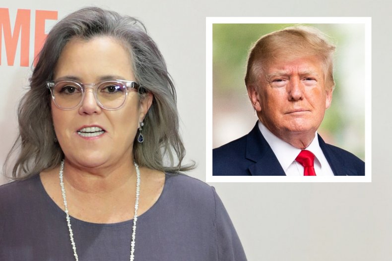 Rosie O'Donnell calls Trump supporters "blind"