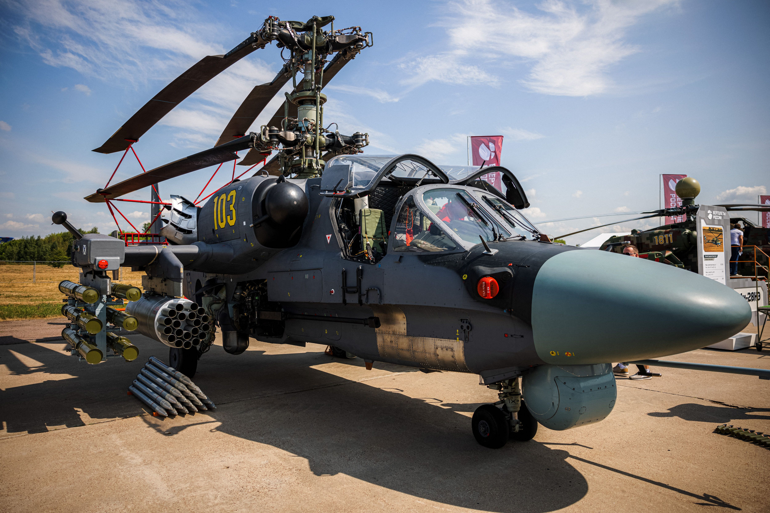 روسيا تخسر مروحية أخرى من طراز ‘التمساح’ وهي طائرات بدون طيار في هجوم مضاد: أوكرانيا
