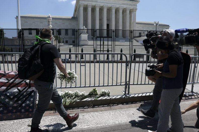 U.S. Supreme Court abortion protest