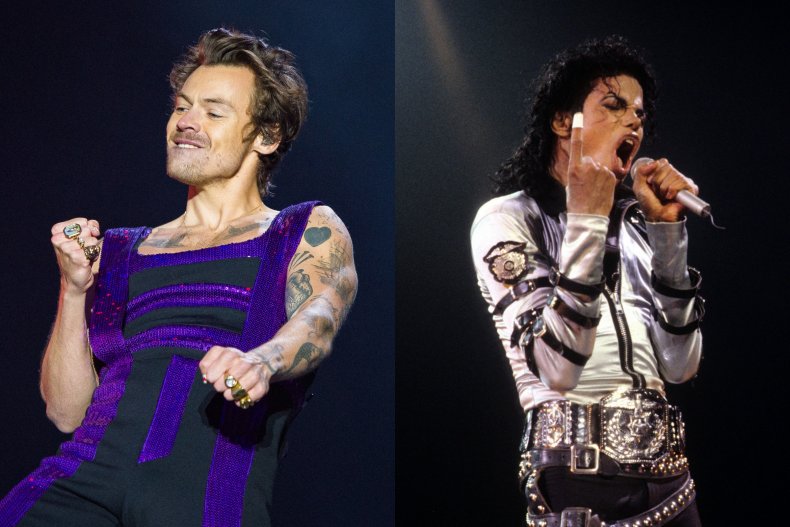 Harry Styles and Michael Jackson