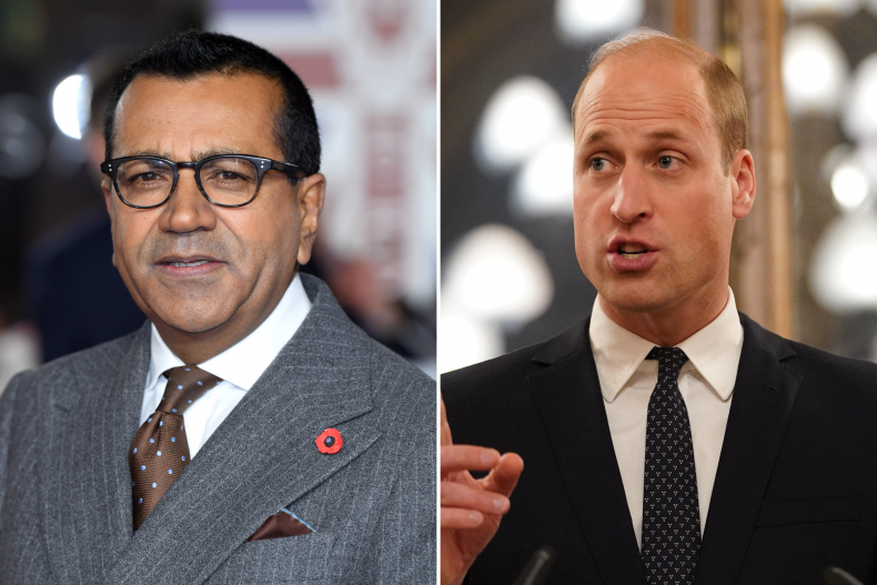 Prince William and Martin Bashir