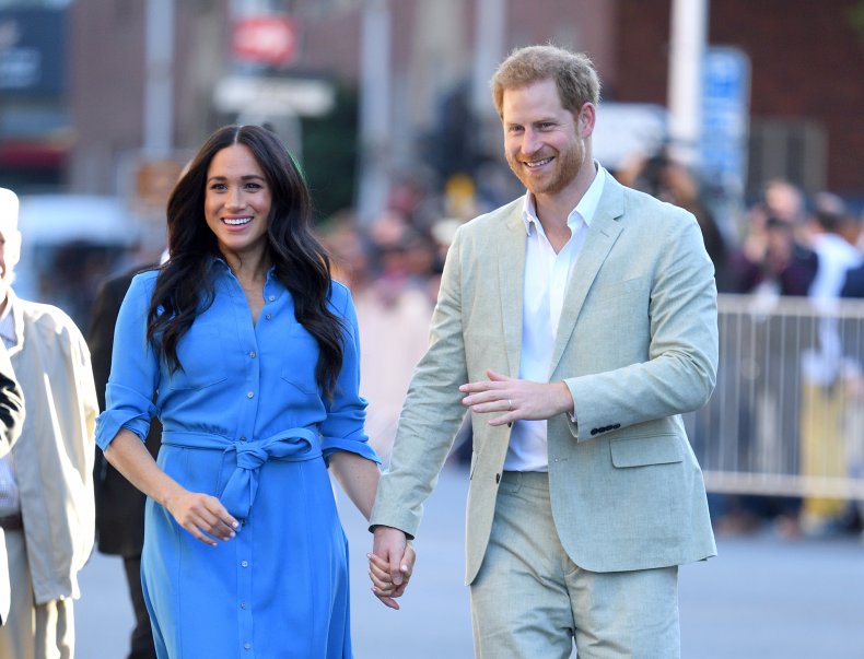 Meghan and Harry on South Africa Tour
