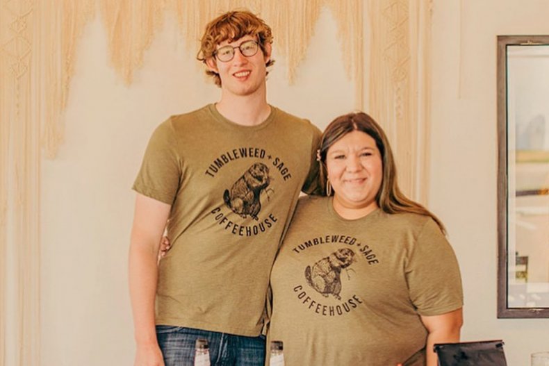Destiny Adams and Her Husband