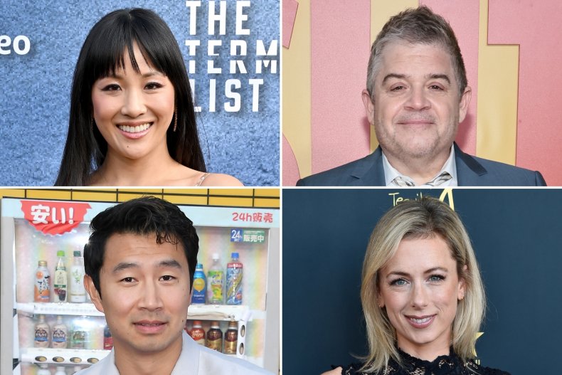 Constance Wu, Patton Oswalt, Simu Liu,Iliza Shlesinger