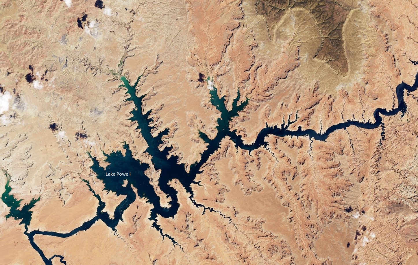 Lake Powell Water Level Decline Seen in Shocking NASA Images TrendRadars