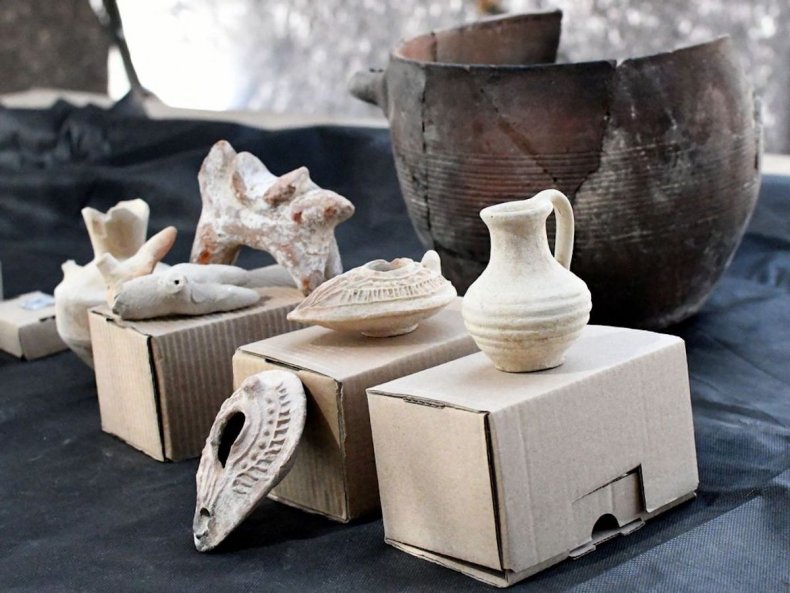 Artifacts found in Rahat Israel estate