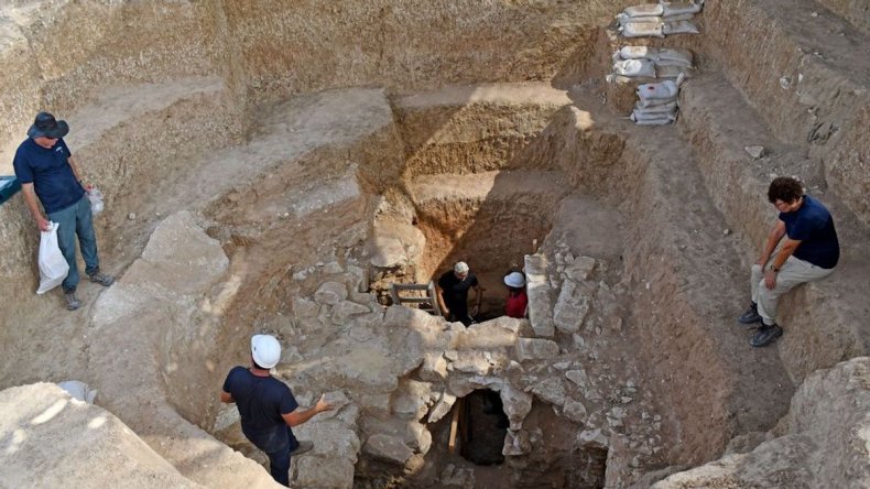 Rahat estate excavation in Israel