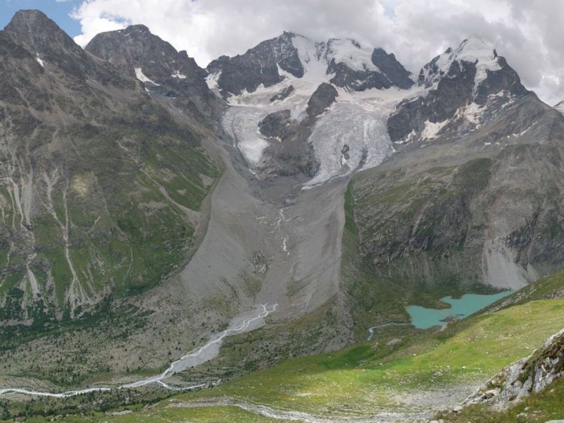 Tschierva Glacier Crast in Switzerland