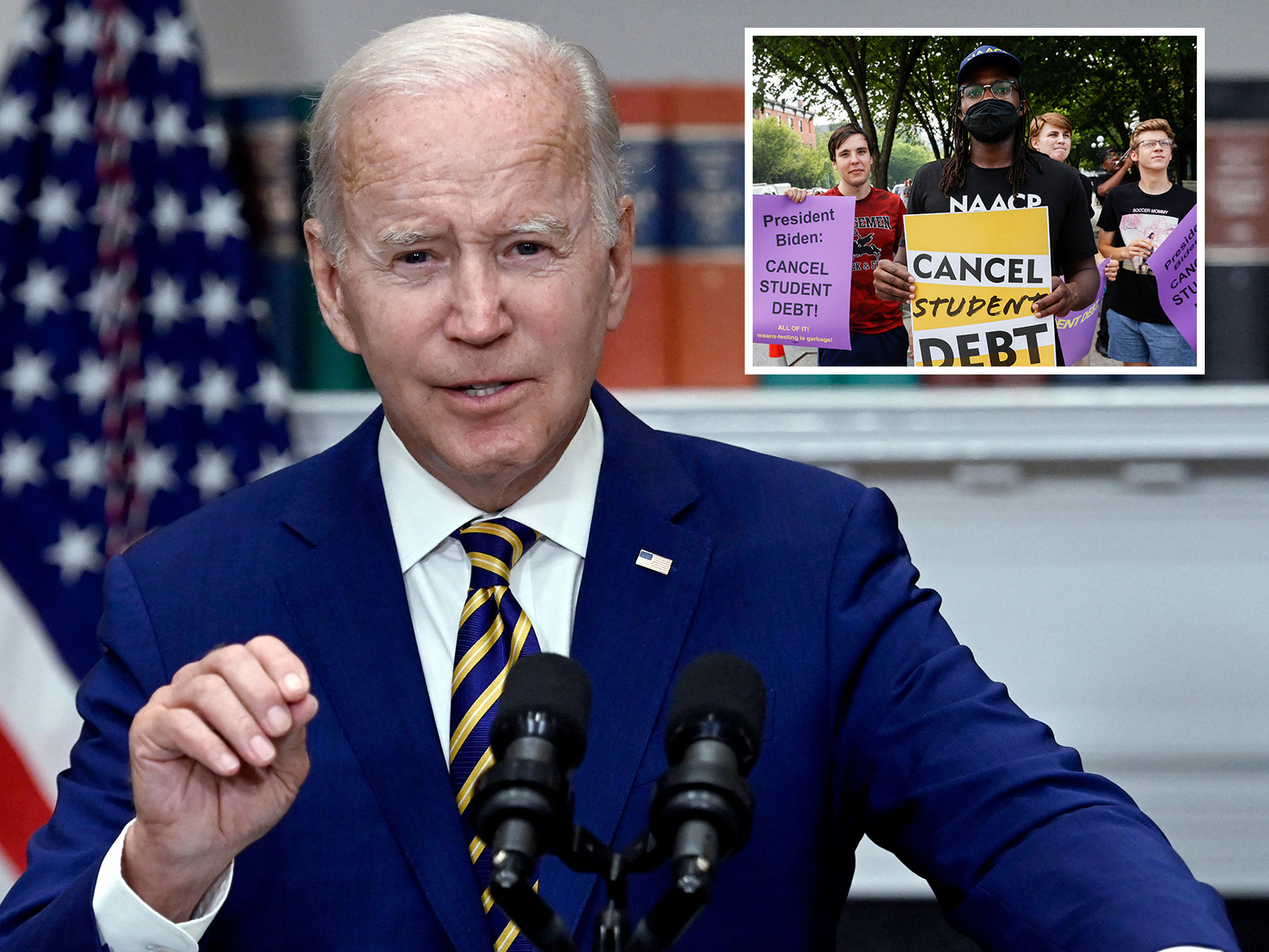 Biden Compares Those Who Paid Student Loans to Billion-Dollar Businesses