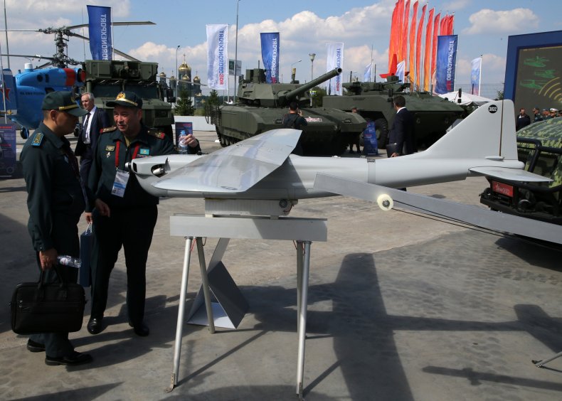 Russian Drone on Display