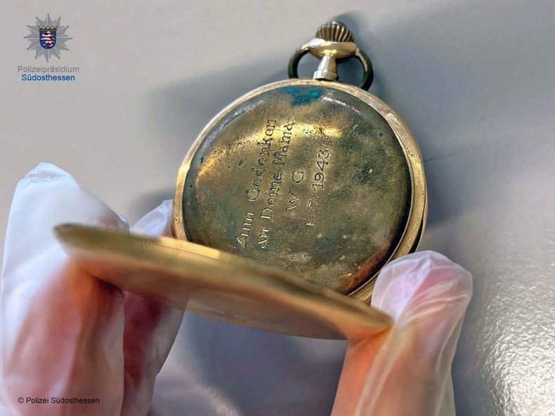 Pocket watch found in garden