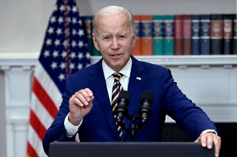 U.S President Joe Biden announces student loan