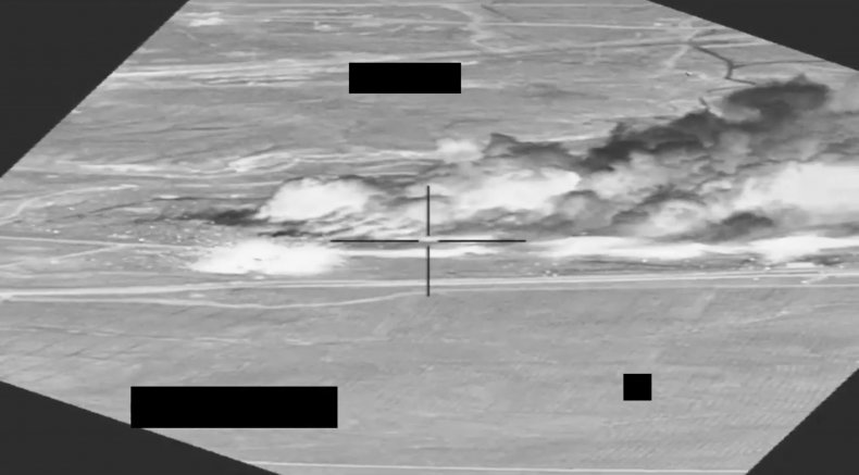 US, strike, militia, positions, eastern, Syria