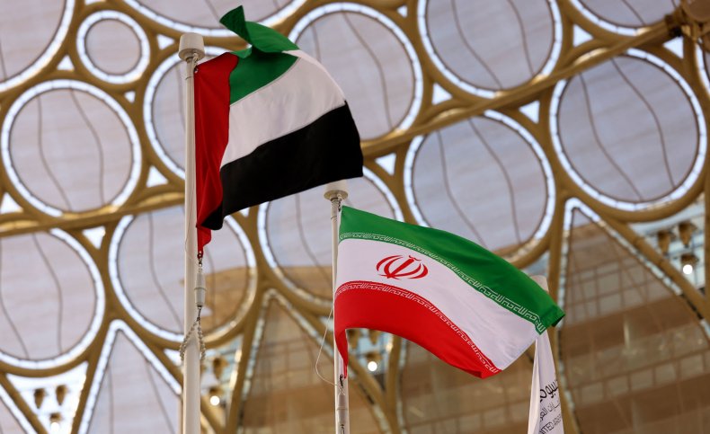 UAE, Iran, flags, expo, 2020, Dubai