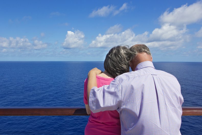 File photo of elderly couple.