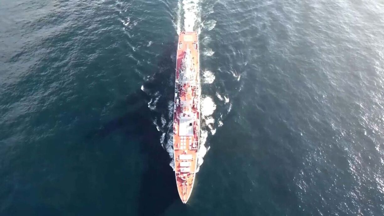 Russia Releases Video Showing Naval Exercise in the Arctic