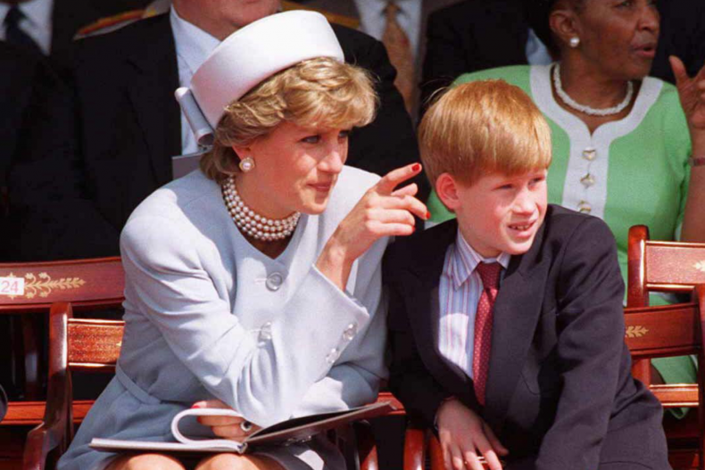 Princess Diana and Prince Harry