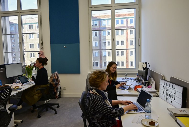 Employees at Office