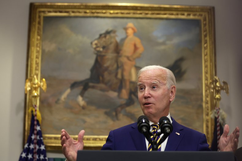 U.S. President Joe Biden speaks on student