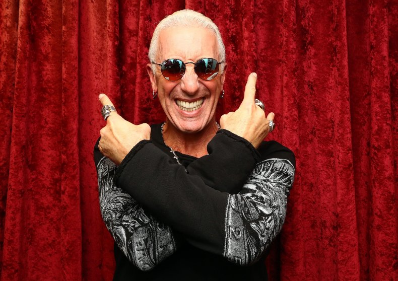 Dee Snider poses for a photo 